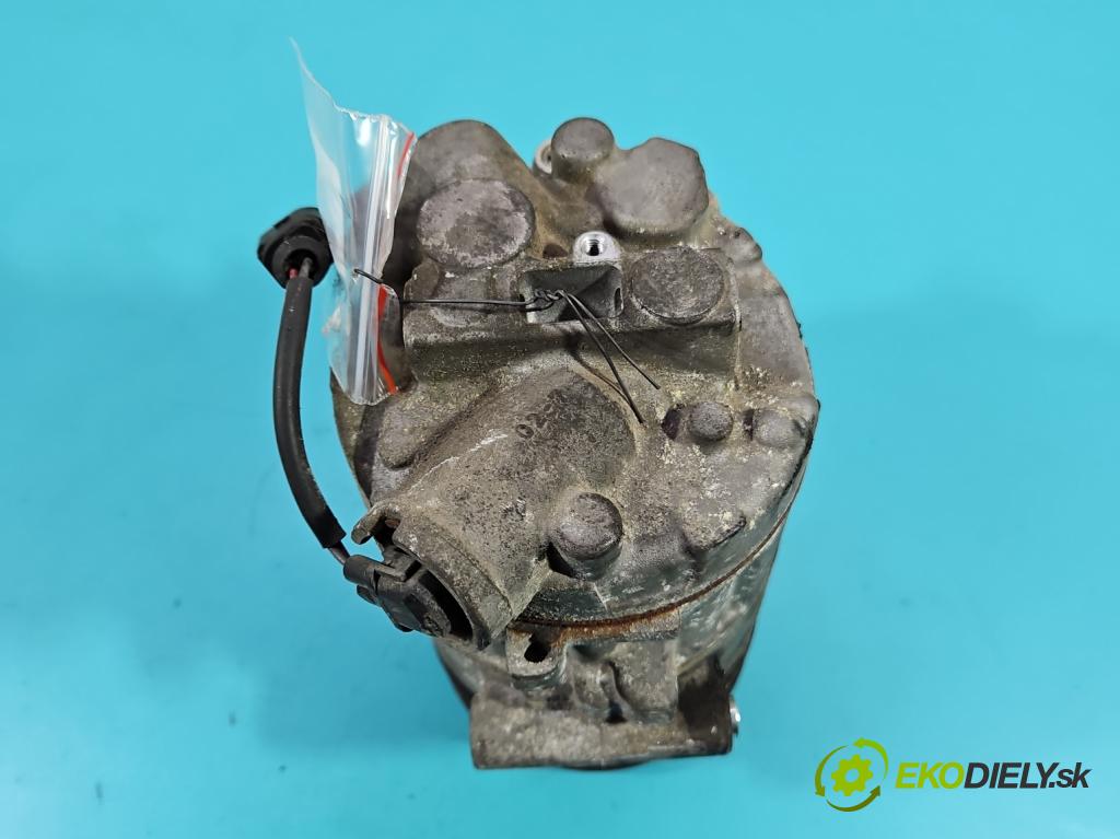 Seat Ibiza IV 6J 2008-2017 1.4 16V 86 HP manual 63 kW 1390 cm3 5- Kompresor: klimatizácie 6Q0820808F (Kompresor klimatizácie)