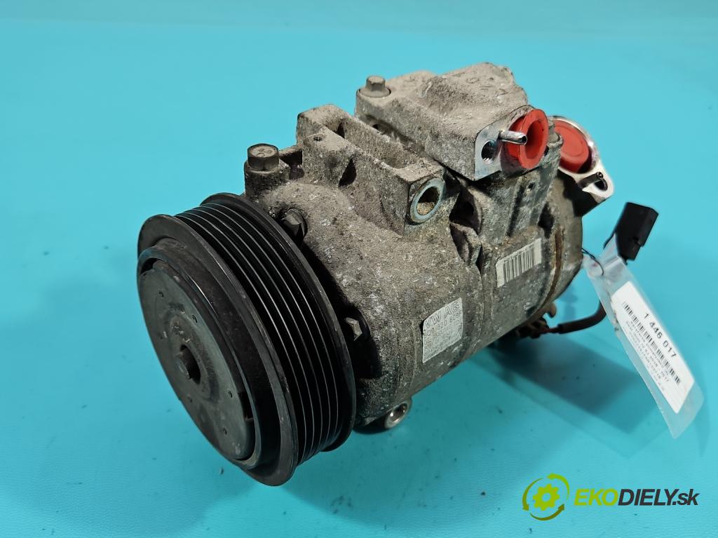 Seat Ibiza IV 6J 2008-2017 1.4 16V 86 HP manual 63 kW 1390 cm3 5- Kompresor: klimatizácie 6Q0820808F (Kompresor klimatizácie)
