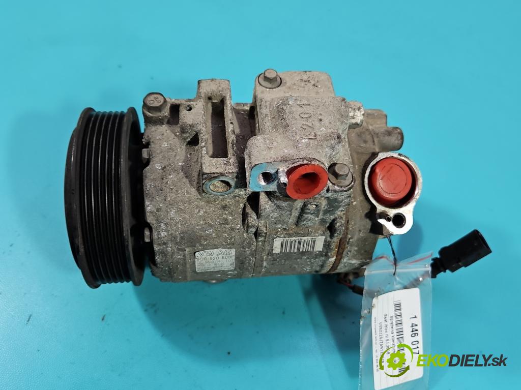 Seat Ibiza IV 6J 2008-2017 1.4 16V 86 HP manual 63 kW 1390 cm3 5- Kompresor: klimatizácie 6Q0820808F (Kompresor klimatizácie)
