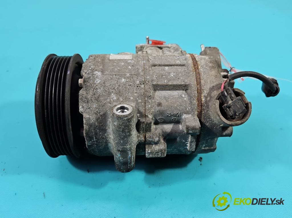 Seat Ibiza IV 6J 2008-2017 1.4 16V 86 HP manual 63 kW 1390 cm3 5- Kompresor: klimatizácie 6Q0820808F (Kompresor klimatizácie)