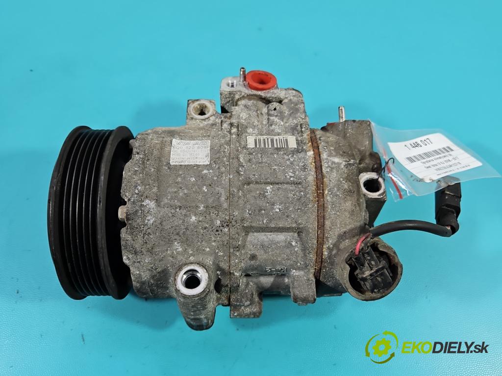 Seat Ibiza IV 6J 2008-2017 1.4 16V 86 HP manual 63 kW 1390 cm3 5- Kompresor: klimatizácie 6Q0820808F (Kompresor klimatizácie)