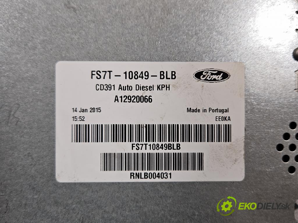 Ford Mondeo Mk5 2014-2022 2.0 tdci 179KM automatic 132 kW 1999 cm3 5- prístrojovka/ budíky FS7T-10849-BLB (Prístrojová doska)