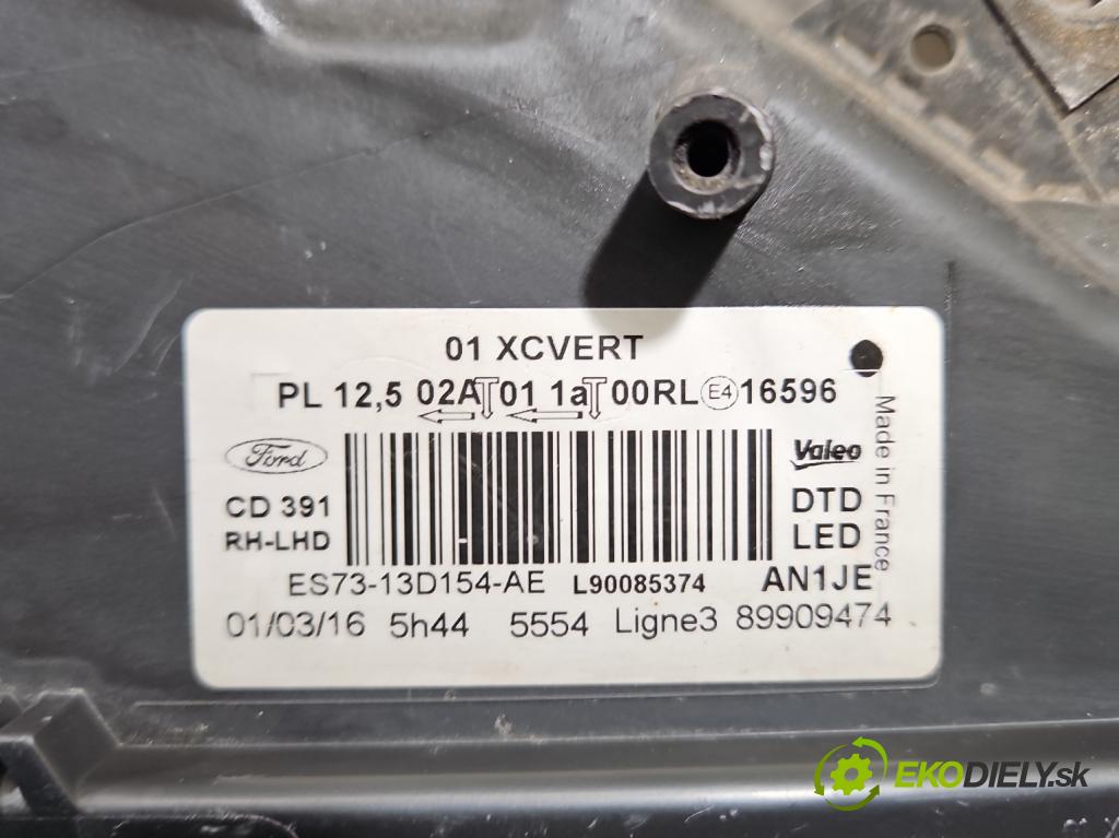 Ford Mondeo Mk5 2014-2022 2.0 tdci 179KM automatic 132 kW 1999 cm3 5- Reflektor: pravý ES73-13D154-AE (Svetlo predné pravé)