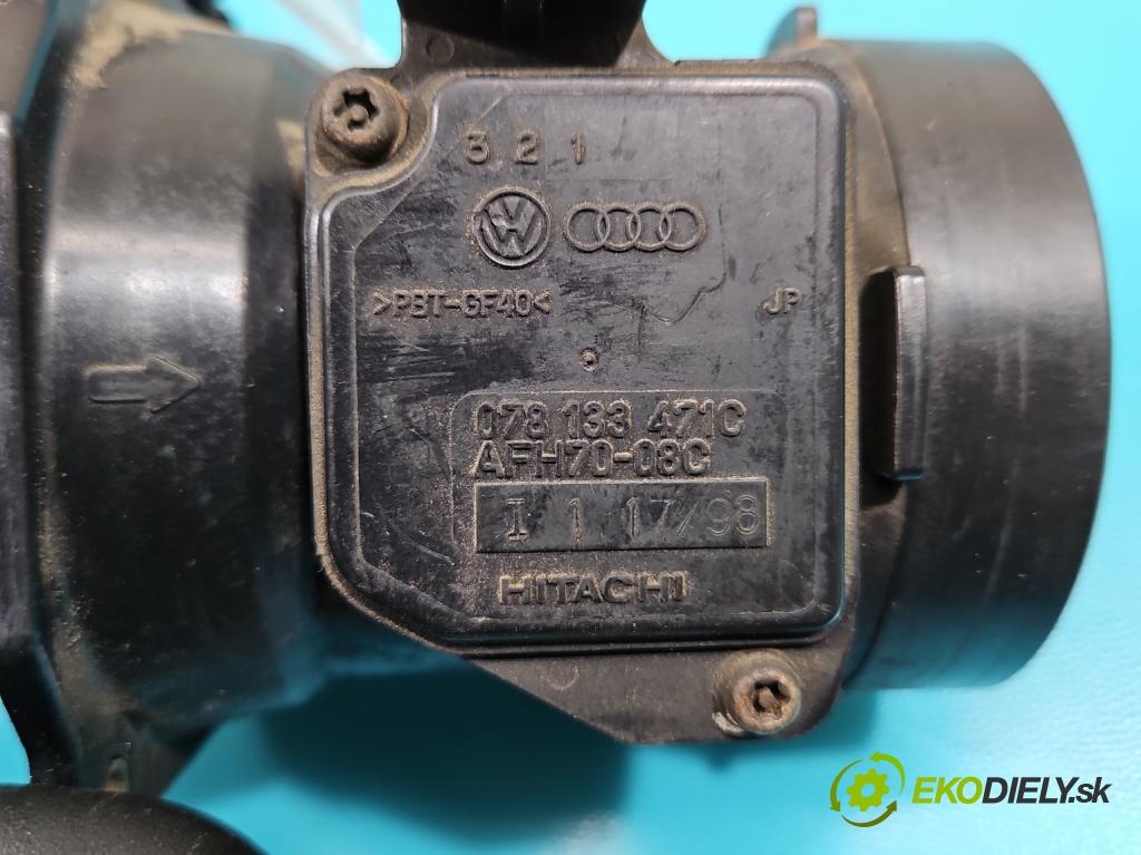 Audi A6 C5 1997-2004 2.4 V6 165 HP manual 121 kW 2393 cm3 4- průtokoměr: 078133471C (Váha vzduchu)