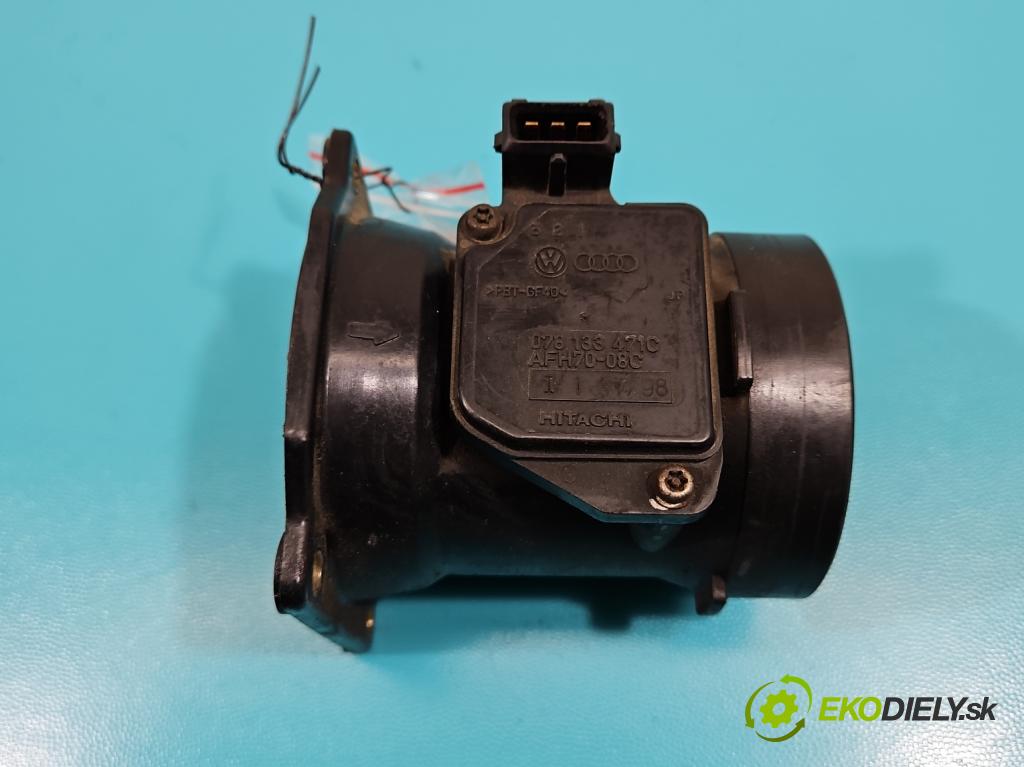 Audi A6 C5 1997-2004 2.4 V6 165 HP manual 121 kW 2393 cm3 4- průtokoměr: 078133471C (Váha vzduchu)