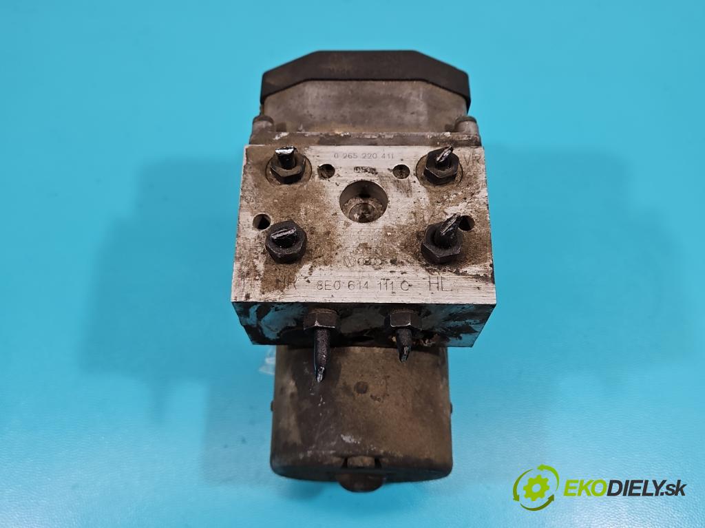 Audi A6 C5 1997-2004 2.4 V6 165 HP manual 121 kW 2393 cm3 4- čerpadlo abs 0265220411 (Pumpa ABS)