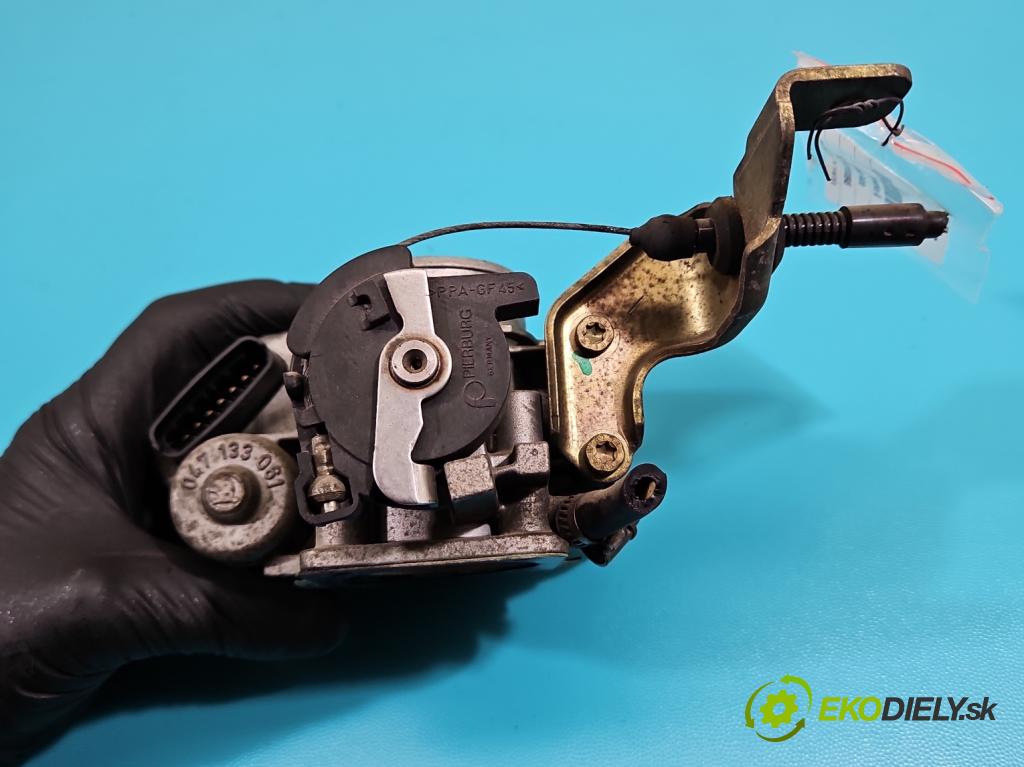 Skoda Felicia 1.3 mpi 54 HP manual 40 kW 1289 cm3 5- klapka 047133061 (Škrtiaca klapka)