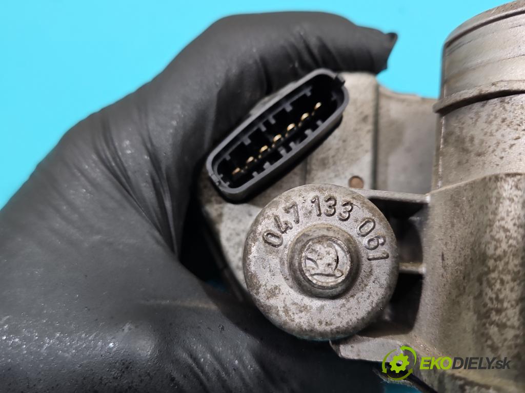 Skoda Felicia 1.3 mpi 54 HP manual 40 kW 1289 cm3 5- klapka 047133061 (Škrtiaca klapka)