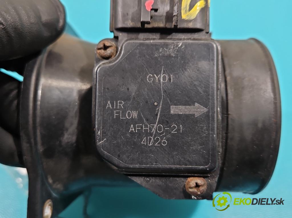 Mazda Mpv II 1999-2006 3.0 V6 automatic 163 kW 2997 cm3 5- průtokoměr: AFH70-214D26 (Váha vzduchu)