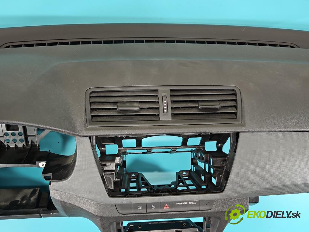 Skoda Fabia III 2014- 2021 1.0 MPI 60 HP manual 44 kW 999 cm3 5- kokpit,pristrojová doska rozdeľovacia