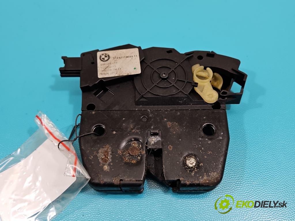 Bmw 3 E90 2005-2013 2.0 16V 150 hp automatic 110 kW 1995 cm3 5- zámek kufrových dveří zadní 986945-107