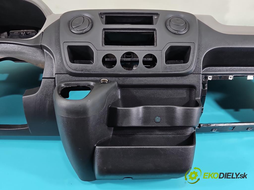 Renault Master III 2010-2019 2.3 dci 101 HP manual 74 kW 2299 cm3 5- kokpit,pristrojová doska rozdeľovacia