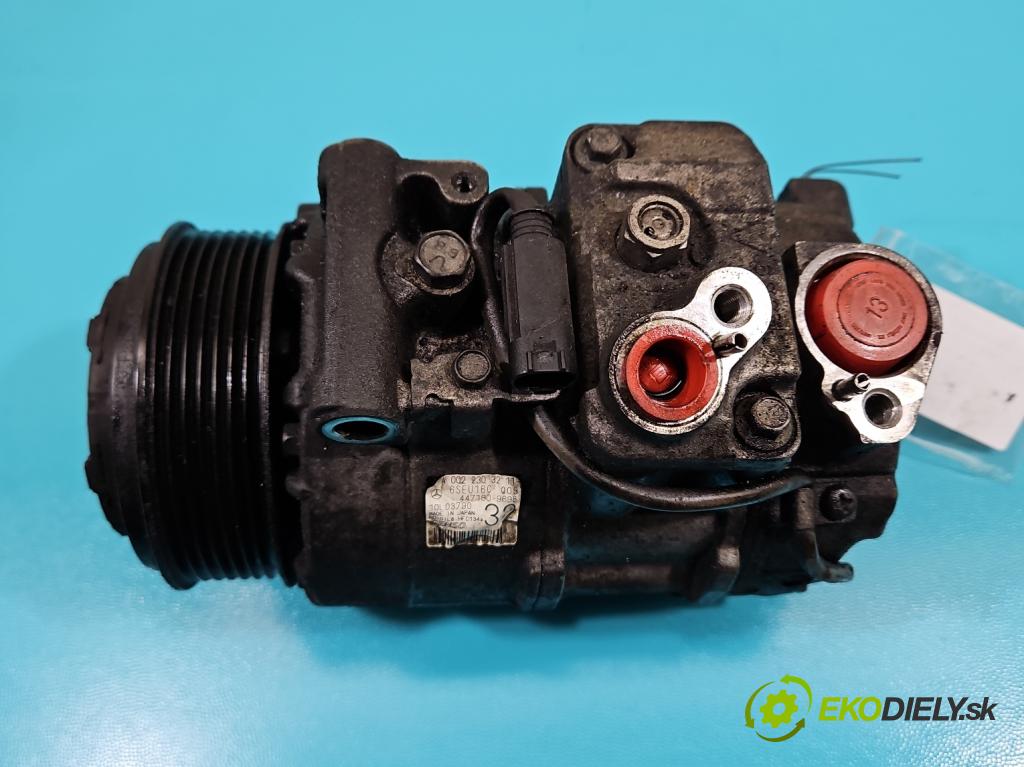 Mercedes E W212 2009-2016 3.0 CDI V6 231 HP automatic 170 kW 3000 cm3 5- Kompresor: klimatizácie 447190-9698 (Kompresor klimatizácie)