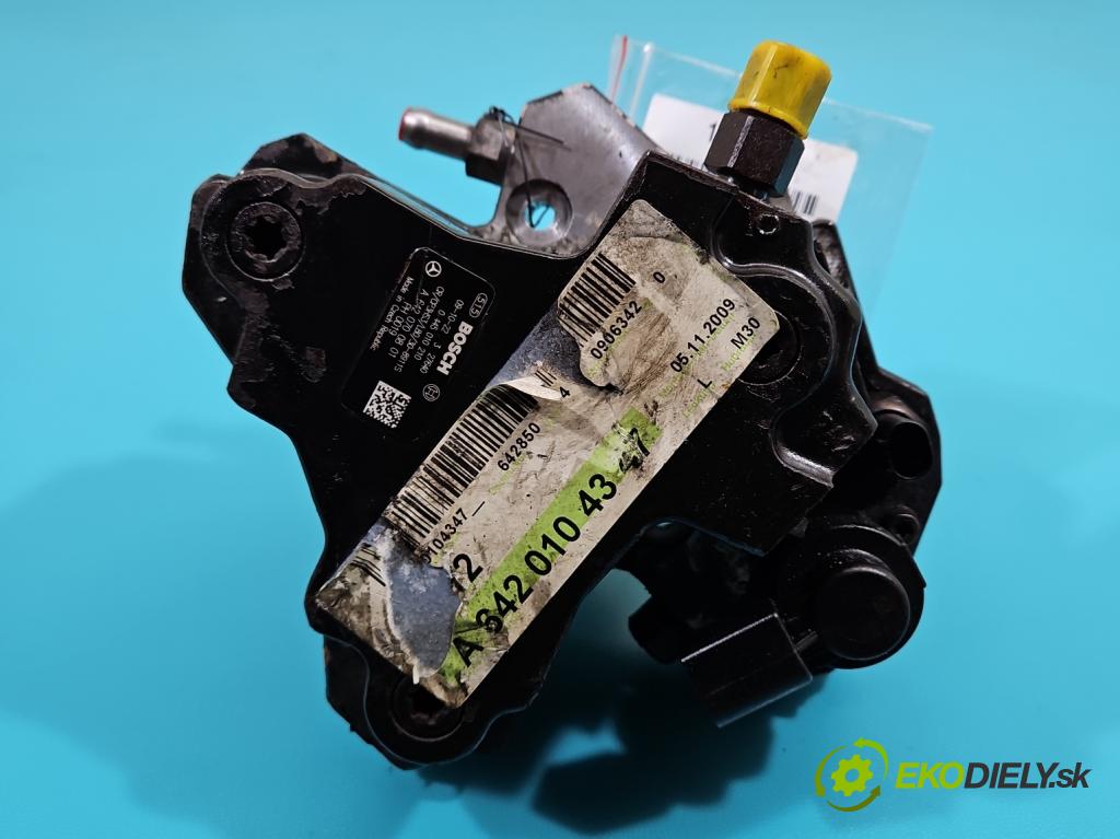 Mercedes E W212 2009-2016 3.0 CDI V6 231 HP automatic 170 kW 3000 cm3 5- čerpadlo vstrekovacia A6420700801 (Vstrekovacie čerpadlo)