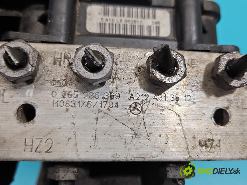 Mercedes E C207/ A207 3.0 cdi 265KM automatic 195 kW 2987 cm3 2- čerpadlo abs 0265236369 (Pumpa ABS)