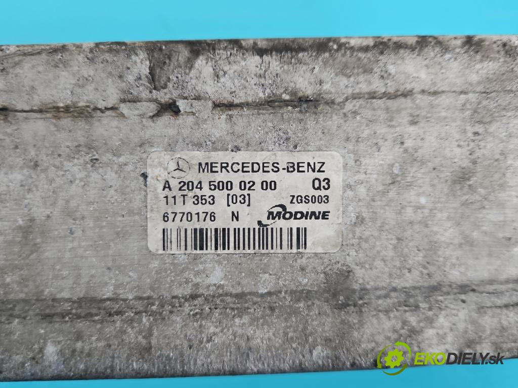 Mercedes E C207/ A207 3.0 cdi 265KM automatic 195 kW 2987 cm3 2- Intercooler A2045000200 (Chladiče nasávaného vzduchu (intercoolery))