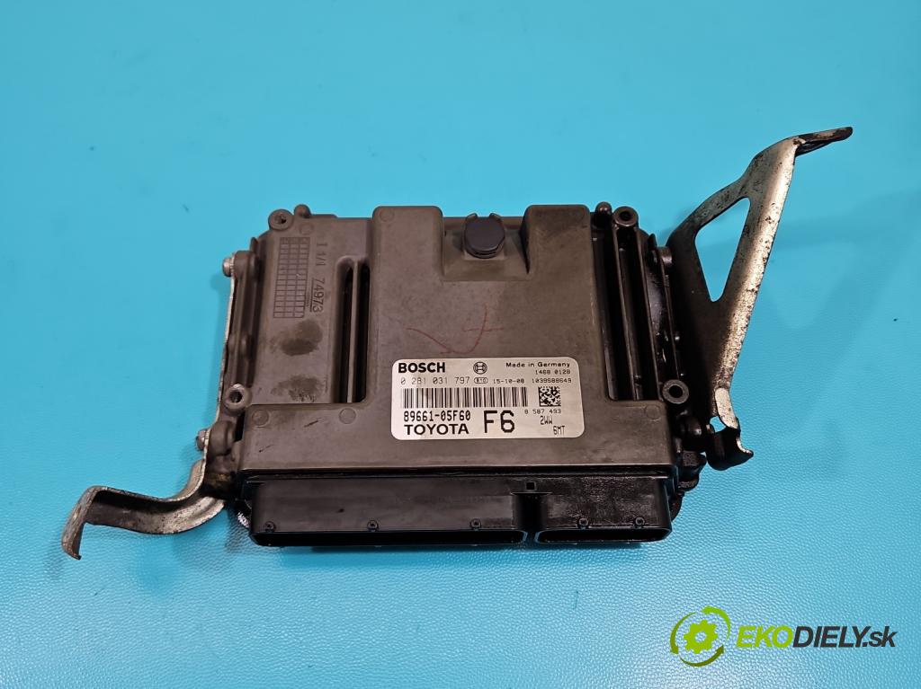 Toyota Avensis III T27 2009-2018 2.0 D4D 143 HP manual 105 kW 1995 cm3 5- riadiaca jednotka motora 89661-05F60