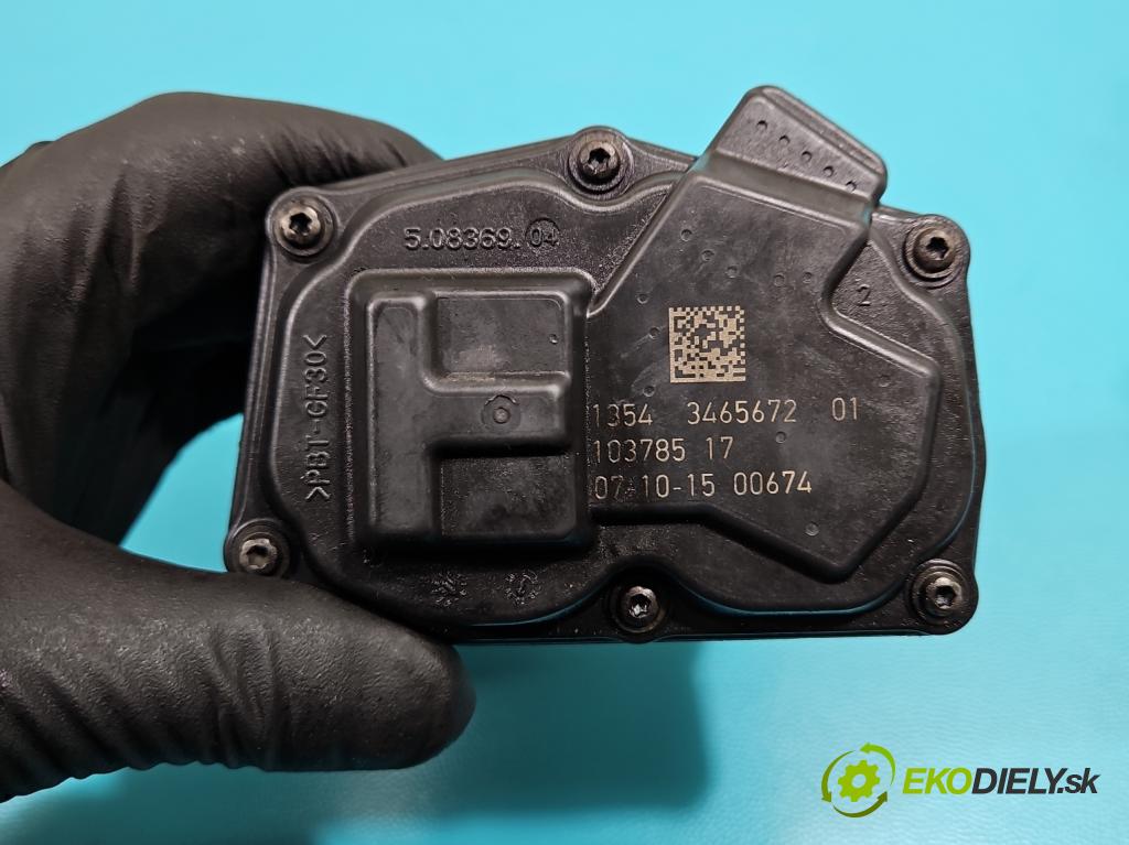 Toyota Avensis III T27 2009-2018 2.0 D4D 143 HP manual 105 kW 1995 cm3 5- klapka 3465672 (Škrtiaca klapka)