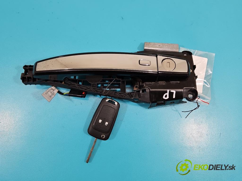 Opel Insignia A 2008-2017 2.0 cdti automatic 143,1 kW 1956 cm3 5- rukoväť predné ľavé mimo:  (Kľučka dverí vonkajšia predná ľavá)