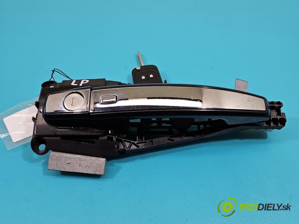 Opel Insignia A 2008-2017 2.0 cdti automatic 143,1 kW 1956 cm3 5- rukoväť predné ľavé mimo:  (Kľučka dverí vonkajšia predná ľavá)