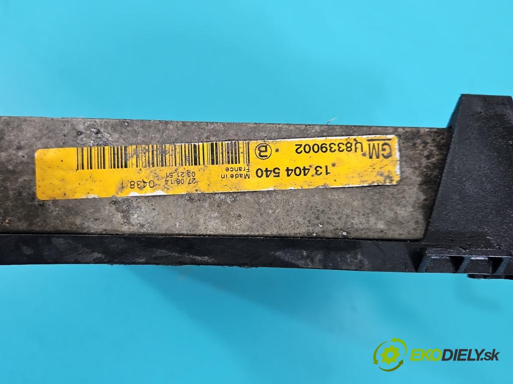 Opel Insignia A 2008-2017 2.0 cdti automatic 143,1 kW 1956 cm3 5- Chladič vody 13404540 (Chladiče vody)