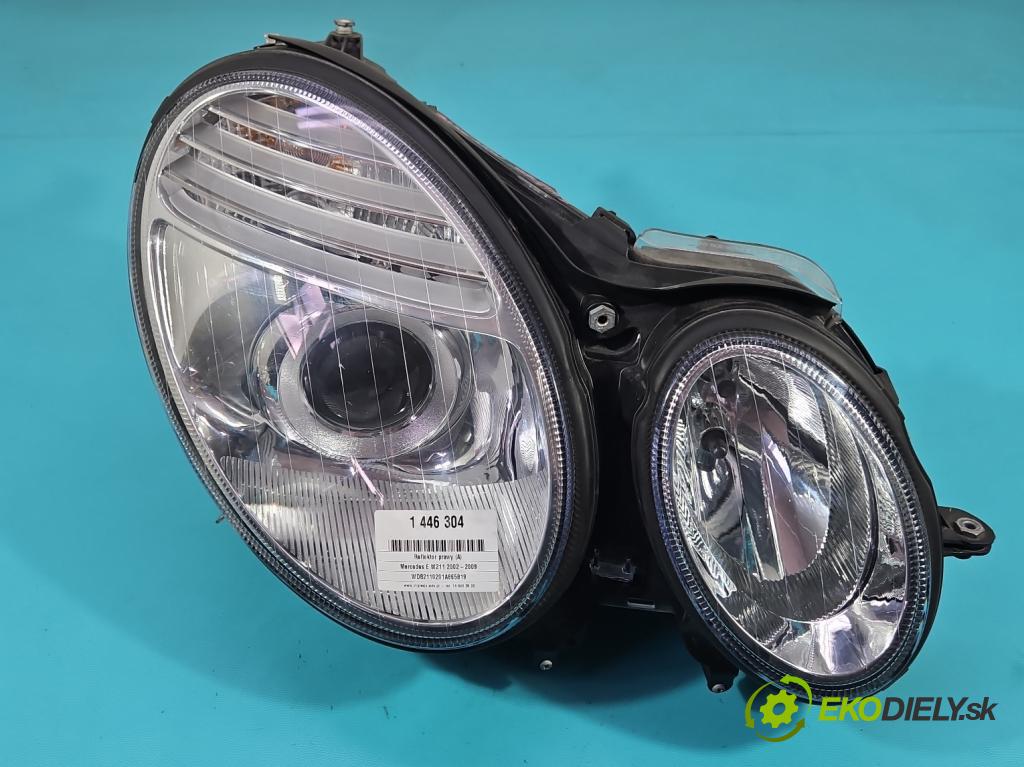 Mercedes E W211 2002-2009 3.0 V6 CDI 190 HP automatic 140 kW 2987 cm3 4- Reflektor: pravý  (Svetlo predné pravé)