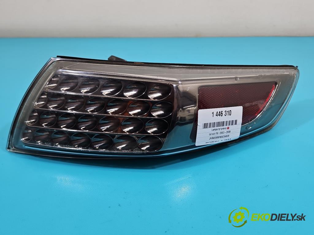 Infiniti FX I 2003-2008 3.5 V6 280KM: automatic 206 kW 3498 cm3 5- svetlo / reflektor zadné pravé  (Kľučka dverí ostatné)