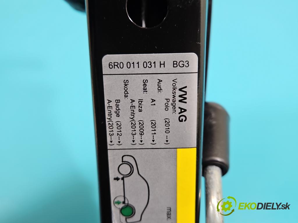 Skoda Rapid 2012-2019 1.2 TSI 86 hp manual 63 kW 1197 cm3 5- mechanismus stahování automobilový 6R0011031H