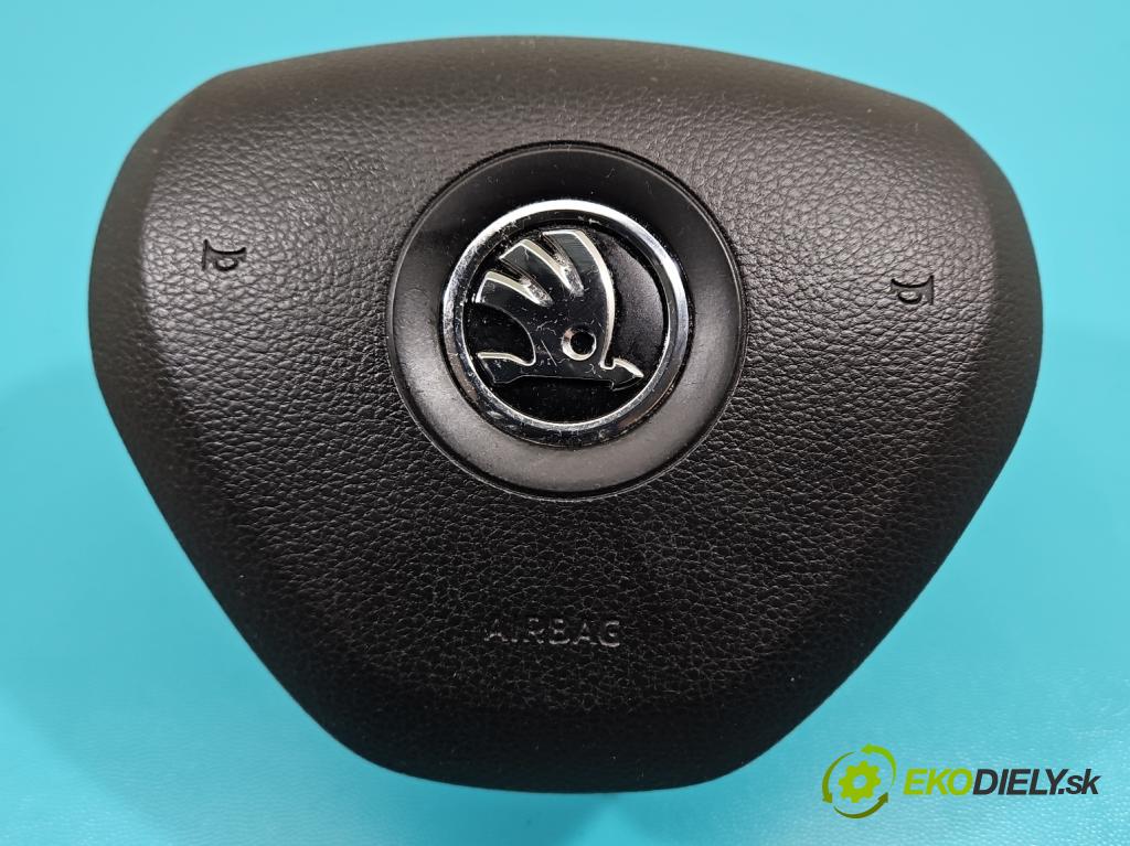 Skoda Rapid 2012-2019 1.2 TSI 86 HP manual 63 kW 1197 cm3 5- airbag vzduch: Řidiči: 5JA880201D (Airbag)