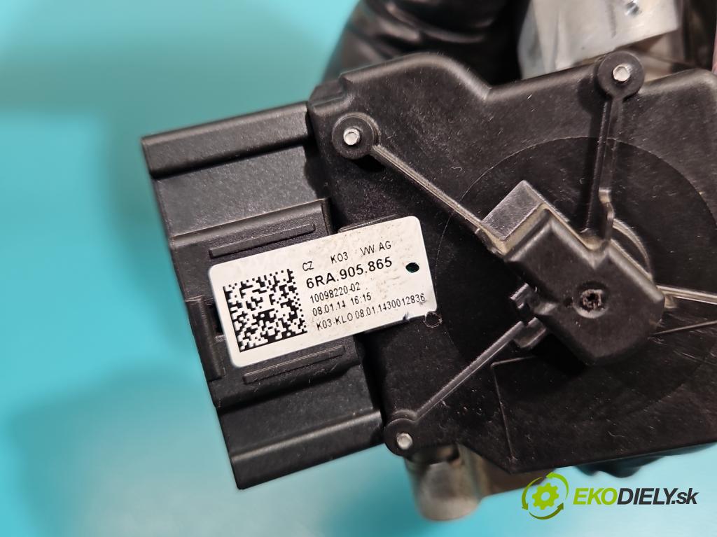 Skoda Rapid 2012-2019 1.2 TSI 86 HP manual 63 kW 1197 cm3 5- Spínačka 6RA905865 (Spínacia skrinka)