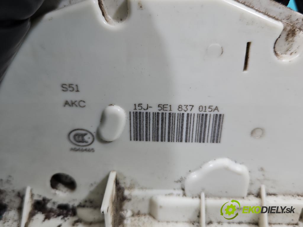 Skoda Rapid 2012-2019 1.2 TSI 86 hp manual 63 kW 1197 cm3 5- zámek přední levý 5E1837015A