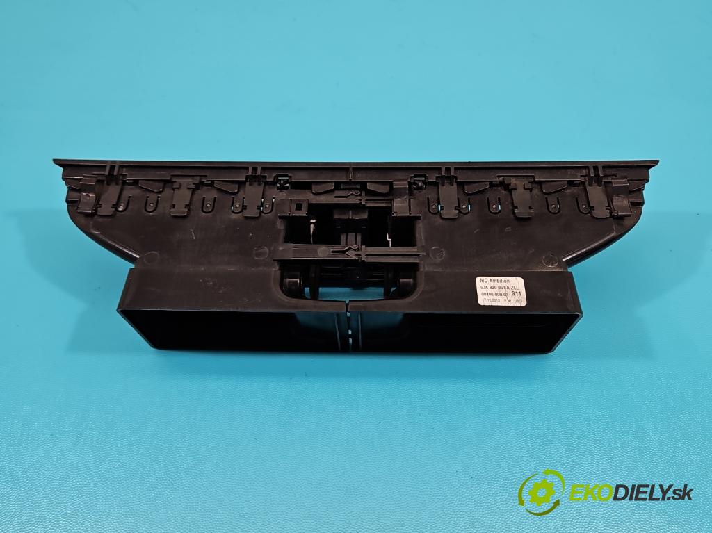 Skoda Rapid 2012-2019 1.2 TSI 86 HP manual 63 kW 1197 cm3 5- Mřížka: kúrenia stredová 5JA820951A (Mriežka kúrenia (fukár))