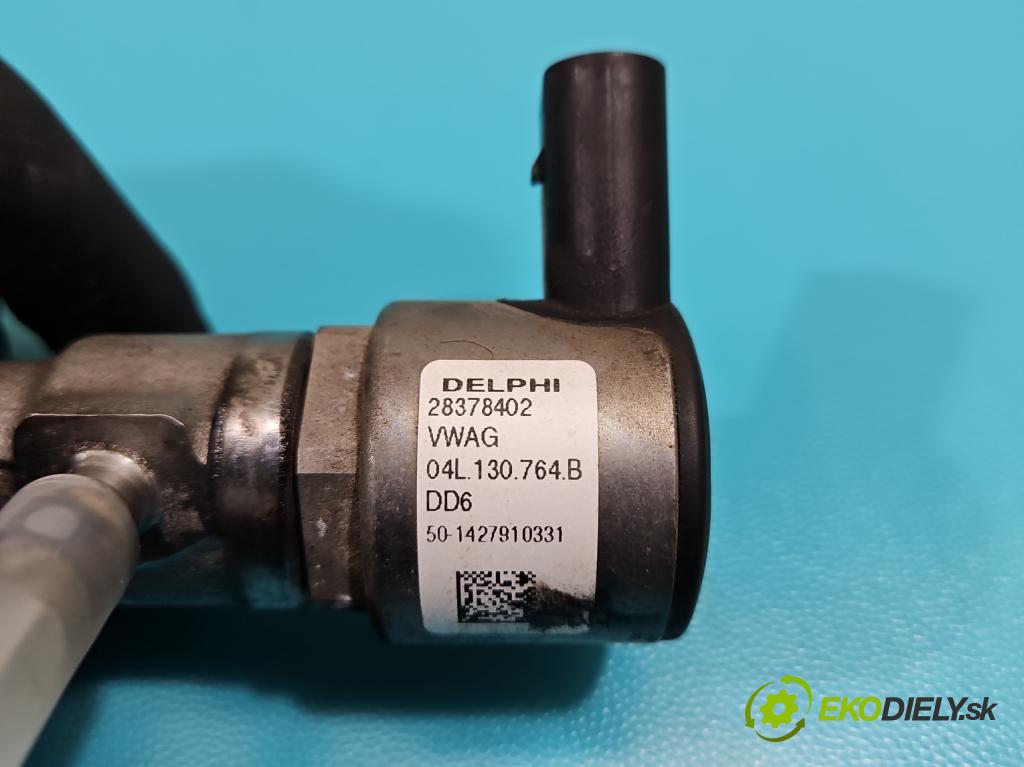 Vw Golf VII 2012-2020 1.6 tdi 110 HP manual 81 kW 1598 cm3 5- lišta vstrekovacia 04L130089F (Vstrekovacia lišta)