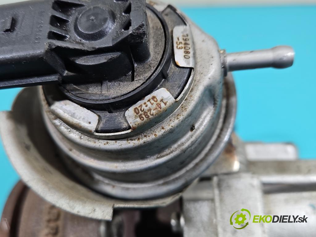 Vw Golf VII 2012-2020 1.6 tdi 110 hp manual 81 kW 1598 cm3 5- Turbodmychadlo 813860-1 (Turbodúchadla (kompletní))