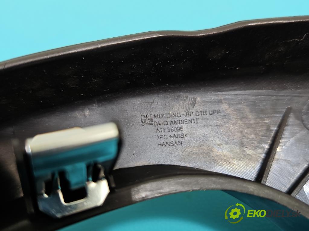 Chevrolet Orlando 2.0 VCDI 163 HP manual 120 kW 1998 cm3 5- Mřížka: kúrenia stredová 36096 (Mriežka kúrenia (fukár))