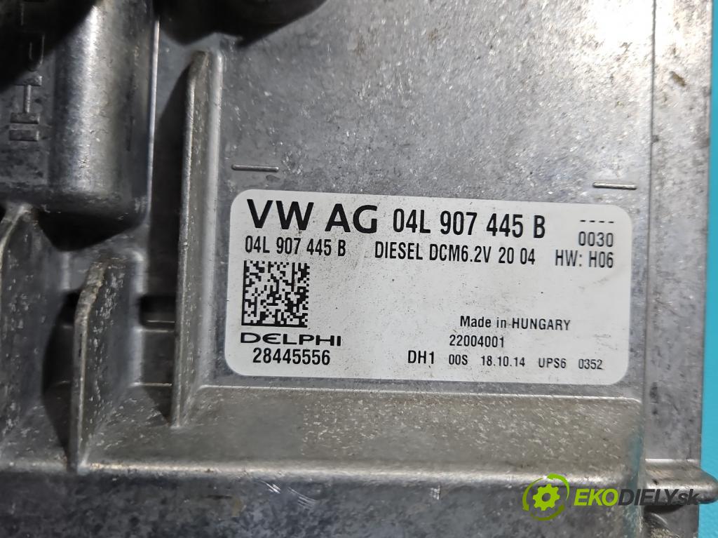 Vw Golf VII 2012-2020 1.6 tdi 110 HP manual 81 kW 1598 cm3 5- riadiaca jednotka motora 04L907445B
