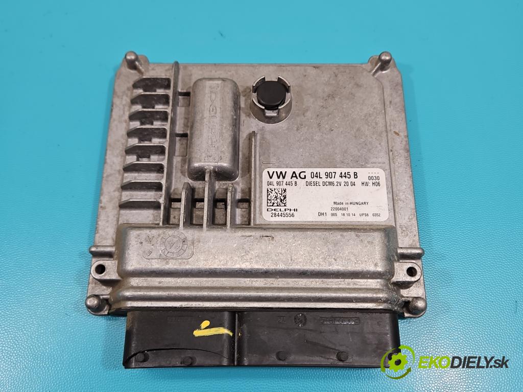 Vw Golf VII 2012-2020 1.6 tdi 110 HP manual 81 kW 1598 cm3 5- riadiaca jednotka motora 04L907445B