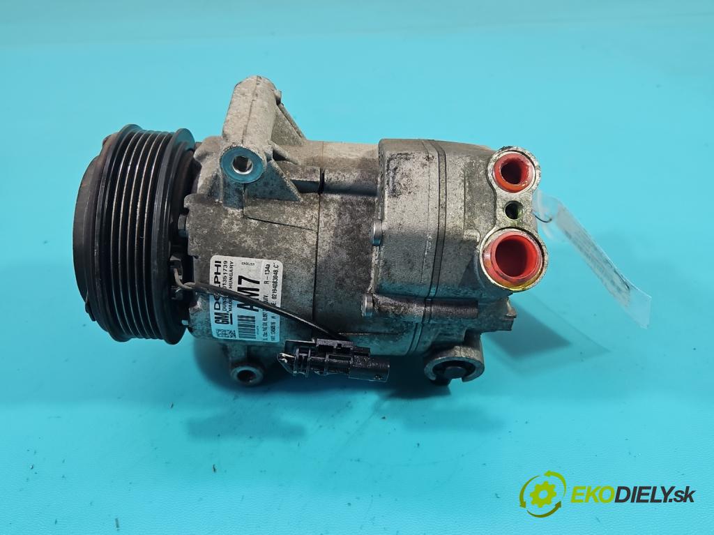 Opel Astra IV 2009-2015 1.6 16V 116 HP manual 85 kW 1598 cm3 5- Kompresor: klimatizácie 401351739 (Kompresor klimatizácie)
