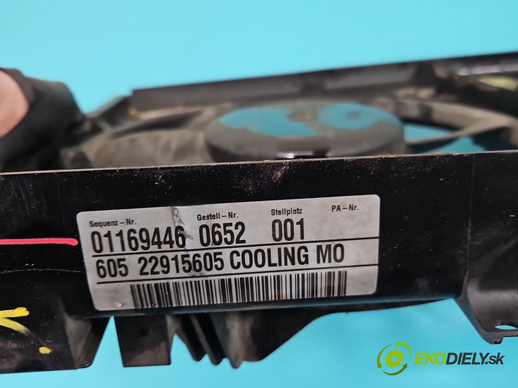Opel Insignia A 2008-2017 2.0 cdti automatic 143,1 kW 1956 cm3 5- Ventilátor chladiča 22915605