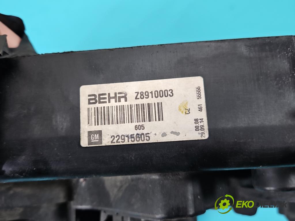 Opel Insignia A 2008-2017 2.0 cdti automatic 143,1 kW 1956 cm3 5- Ventilátor chladiča 22915605