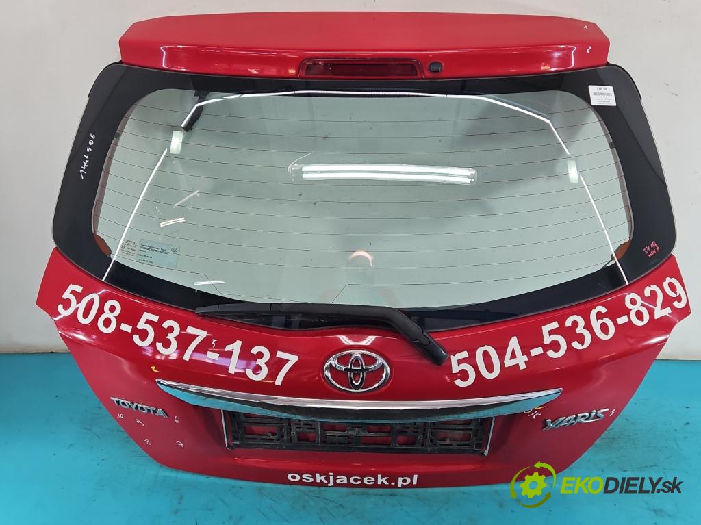 Toyota Yaris III 2011-2020 1.3 vvti 99 hp manual 73 kW 1329 cm3 5- zadní kufrové dveře  (Zadní kapoty)