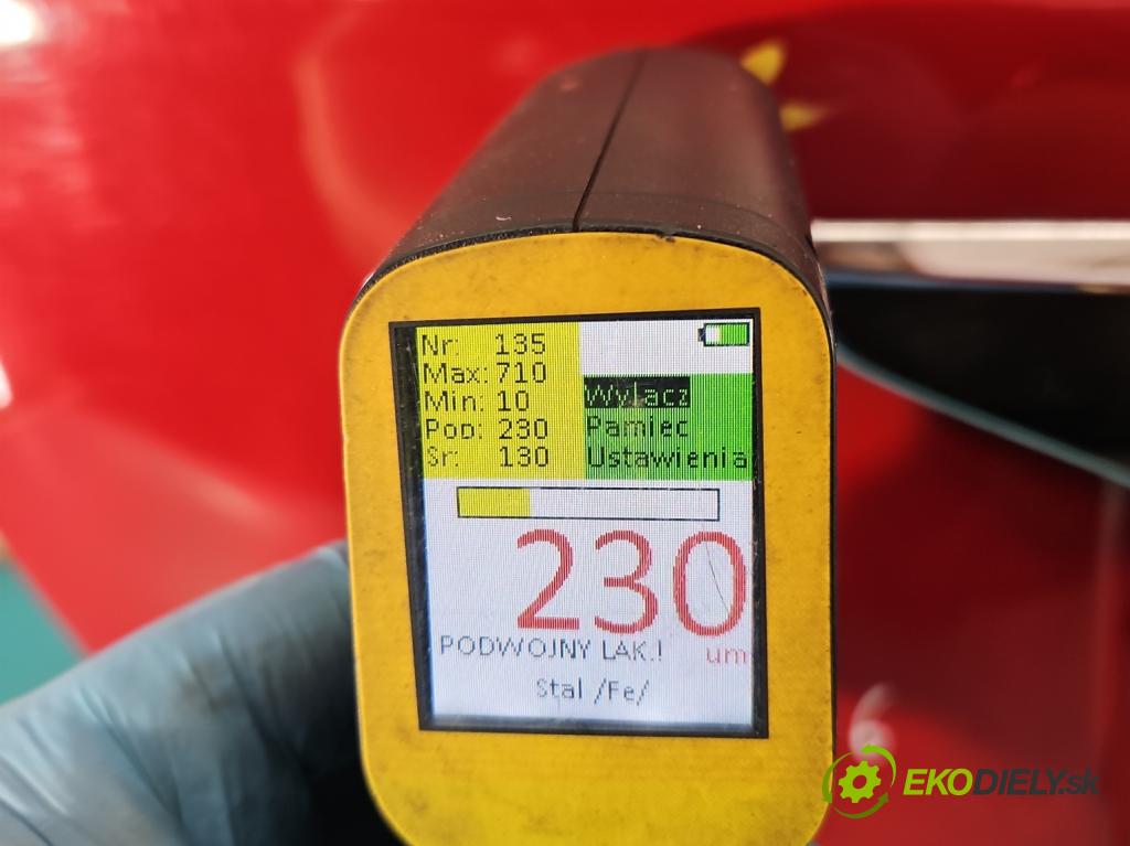 Toyota Yaris III 2011-2020 1.3 vvti 99 hp manual 73 kW 1329 cm3 5- zadní kufrové dveře  (Zadní kapoty)