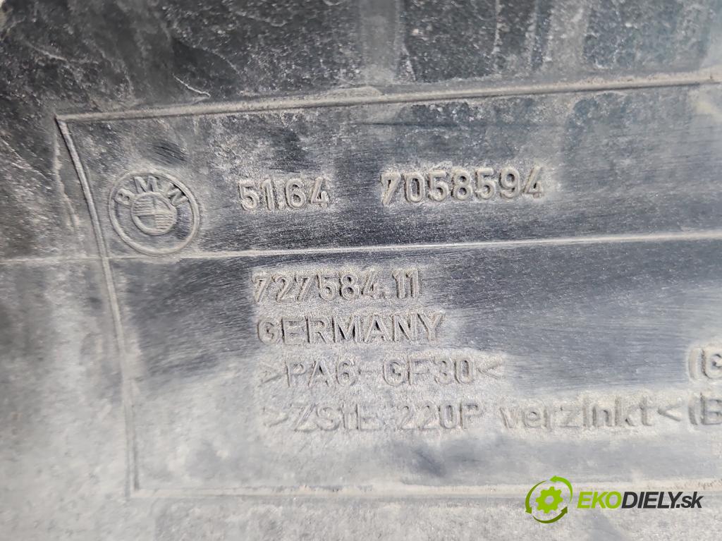 Bmw 3 E90 2005-2013 2.0 16V 150 hp automatic 110 kW 1995 cm3 5- stěna přední 7058594 (Výztuhy přední)