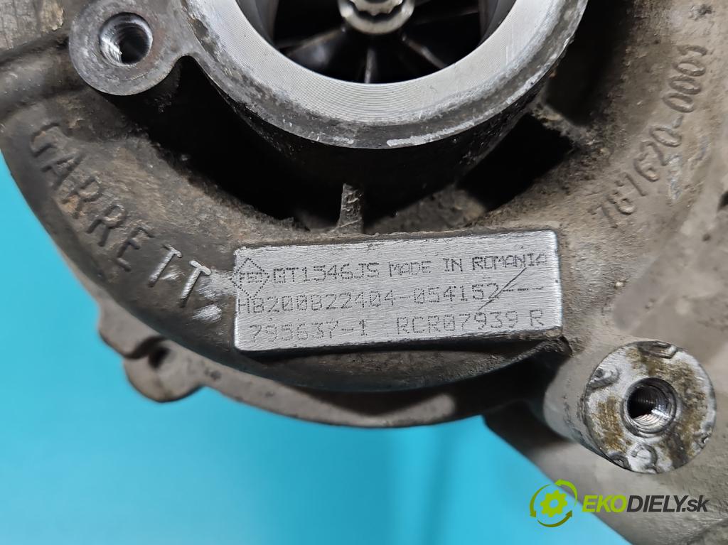 Renault Master III 2010-2019 2.3 dci 101 hp manual 74 kW 2299 cm3 5- Turbodmychadlo 795637-1 (Turbodúchadla (kompletní))