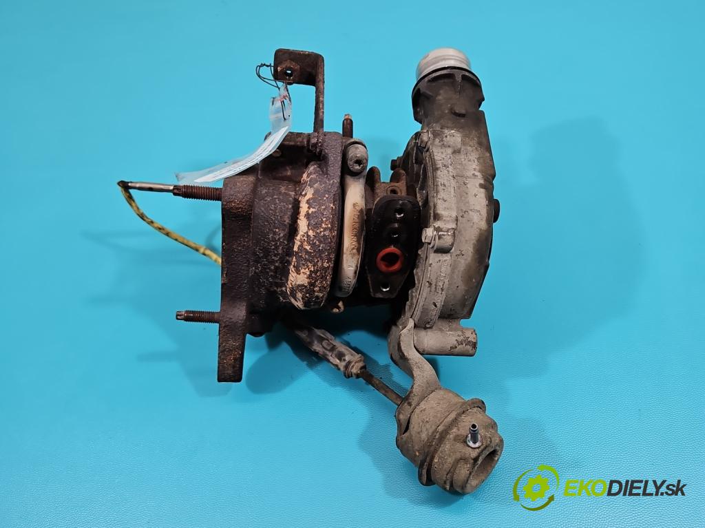 Renault Master III 2010-2019 2.3 dci 101 hp manual 74 kW 2299 cm3 5- Turbodmychadlo 795637-1 (Turbodúchadla (kompletní))