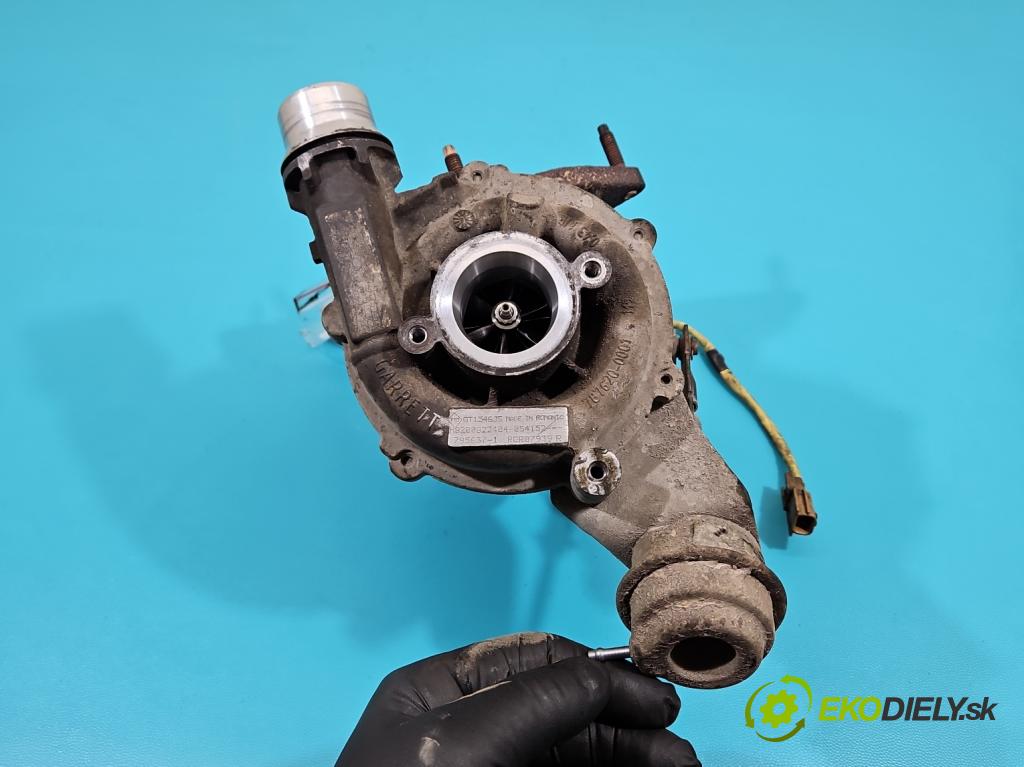 Renault Master III 2010-2019 2.3 dci 101 hp manual 74 kW 2299 cm3 5- Turbodmychadlo 795637-1 (Turbodúchadla (kompletní))