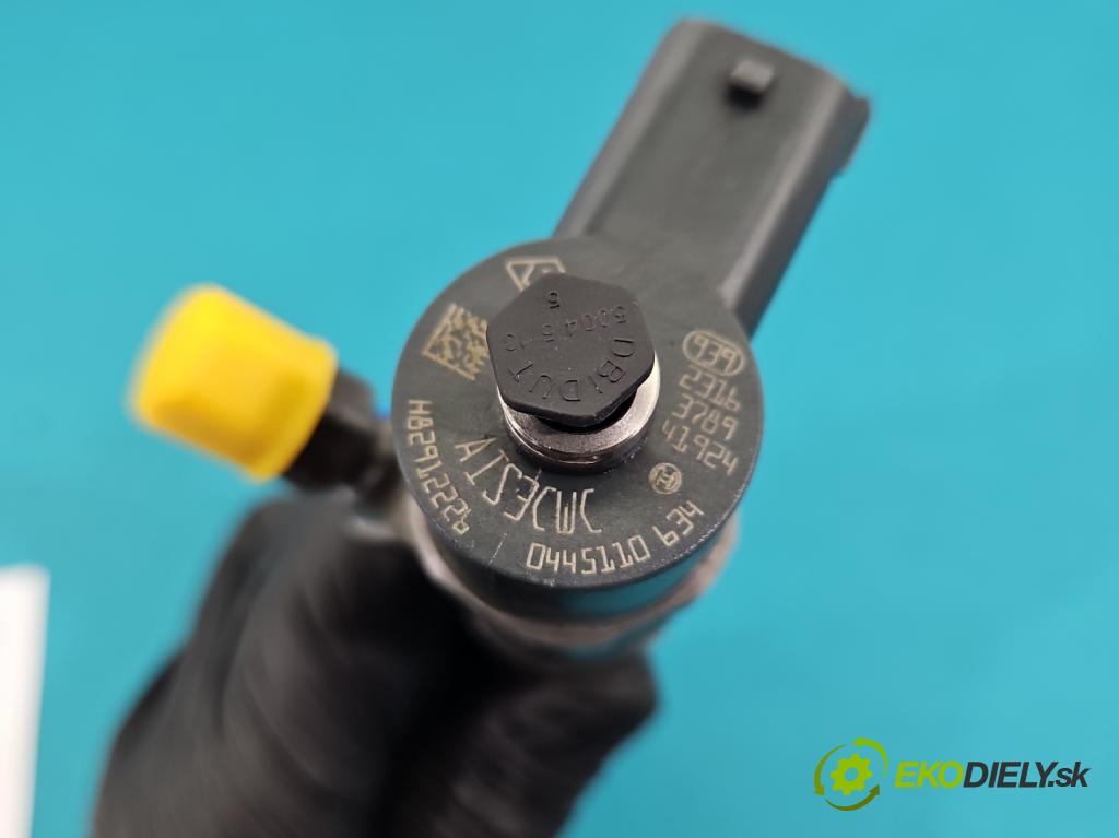 Renault Master III 2010-2024 2.3 dci 101 hp manual 74 kW 2299 cm3 5- vstřikovač 0445110634 (Vstřikovač paliva)