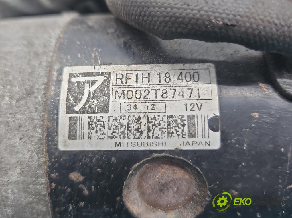 Mazda Premacy 2.0 ditd 101 HP manual 74 kW 1998 cm3 5- štartér M002T87471 (Štartér)