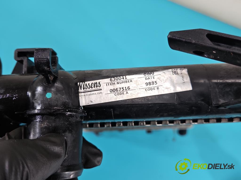 Opel Zafira A 1999-2005 1.6 16V 101 hp manual 74 kW 1598 cm3 5- Chladič vody  (Chladiče vody)