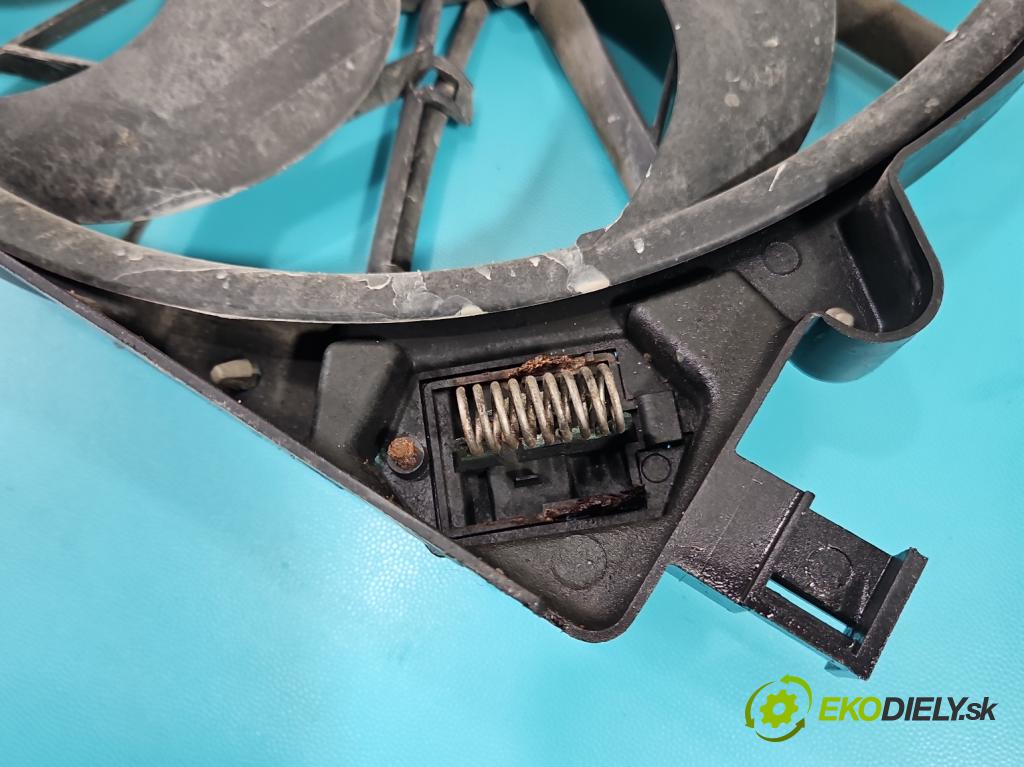 Opel Zafira A 1999-2005 1.6 16V 101 HP manual 74 kW 1598 cm3 5- Ventilátor chladiča 0130303245
